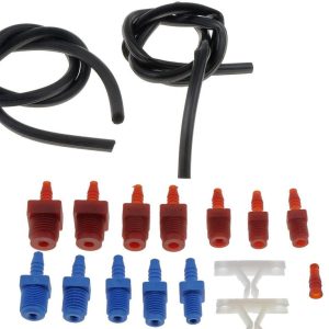 UNIVERSAL Master Cylinder Bench Bleeder Hoses, Clips, Fittings Kit #13911