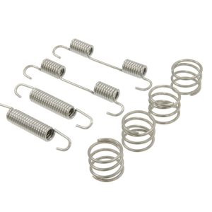 1965 - 1982 PARKING / EMERGENCY BRAKE SHOE SPRING SET - STAINLESS STEEL - 8 PIECES #192265