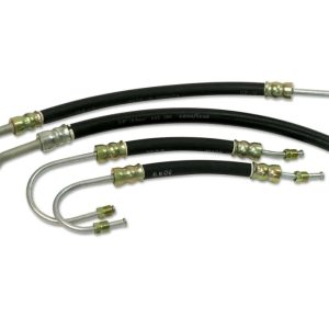 1965 -1974 Corvette 4 Piece Power Steering Hose Kit. To Suit Big Block Corvette’s  427 & 454 –  #20764