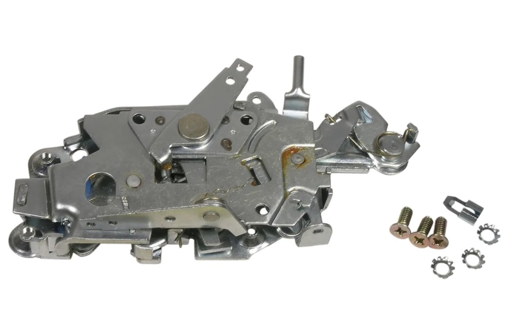1978 -1982 C3 CORVETTE INSIDE DOOR LOCK LATCH ASSEMBLY - RIGHT SIDE. #E12121