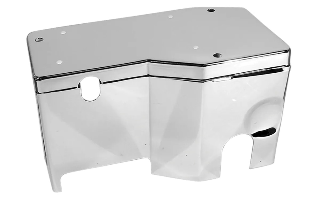 IGNITION SHIELD - DISTRIBUTOR-BOX AND LID - 1968 - 1970 (#E1944)