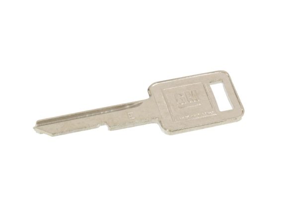 1969-1981 C3 CORVETTE KEY BLANK. SQUARE E (69,73,77,81) #33935 / #503112