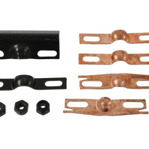 1968 - 1996 Corvette Windscreen / Windshield Wiper Motor Transmission Pivot Plates with Retainers. #653076