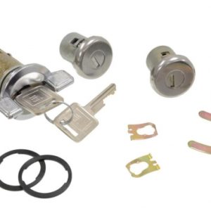 1979 – 1978 C3 CORVETTE - LOCK SET- DOORS AND IGNITION - NON ELECTRIC. #E25050
