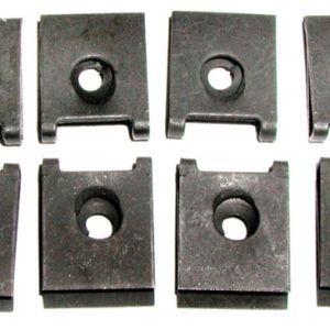 1968 -1975 CORVETTE REAR DECK GRILLE U-NUT SET - 8-PIECES #E11128