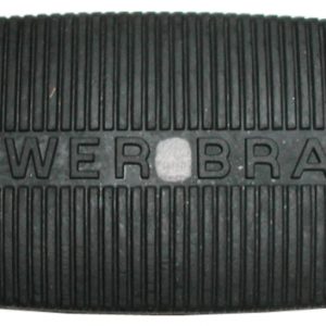 1963-67 C2 CORVETTE AUTOMATIC with POWER BRAKES BRAKE PEDAL RUBBER PAD. #EC773