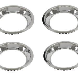 1968 -1982 C3 Corvette 15x8 Stainless Steel Wheel Trim Rings - Deep Dish - #203253