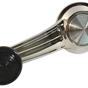 1968 -1979 C3 CORVETTE WINDOW WINDER CRANK HANDLE. - BLACK  KNOB #2087