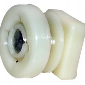 1968 -1982 C3 CORVETTE DOOR WINDOW GLASS TRACK ROLLER / SLIDE ASSEMBLY. #E6504