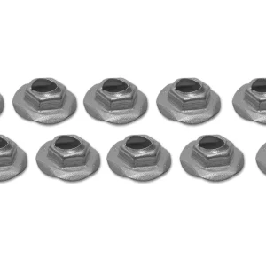 1974-1982 C3 CORVETTE SIDE MARKER LIGHT SPEED NUT SET. 10 PIECE - #K1022