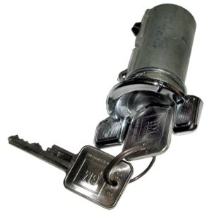 1979 -1982 CORVETTE IGNITION LOCK CYLINDER / BARREL WITH ORIGINAL  (E) KEYS #E10858