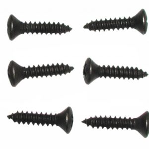 1968-1977 C3 CORVETTE DOOR SILL PLATE MOUNTING SCREWS SET - 8 PIECES. #E3089