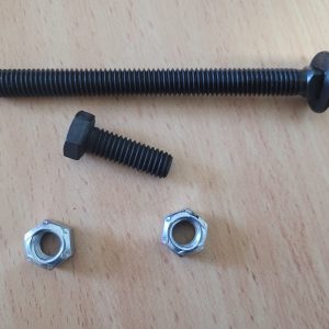 1966 - 1982 CORVETTE IDLER ARM MOUNTING BOLT & NUT SET. #E18668