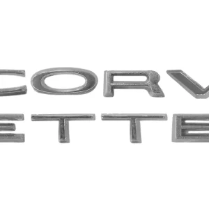 1968-1973 C3 Corvette Rear Badge / Emblem. Rear Letters – Trim Parts #2110