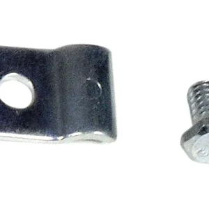 1968-1973 C3 CORVETTE ACCELERATOR CABLE TO CARBY SUPPORT BRACKET CLAMP. - #29404