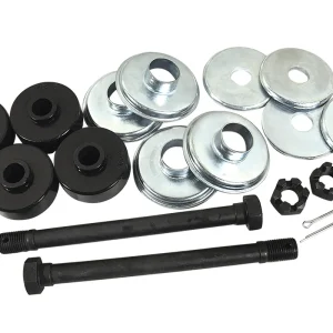 1963 - 1982 CORVETTE REAR SPRING HANGER KIT- 18 pc Polyurethane Cushions. #29827