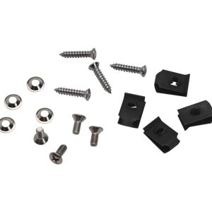 1968 - 1982 C3 CORVETTE HEADLIGHT BEZEL SCREWS & U NUTS- #343060