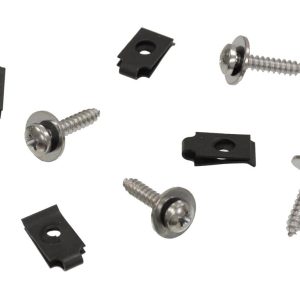 1968 - 1982 C3 Corvette Dash Pad to Door Jamb Screws with U-nuts #343079