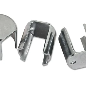 1968 - 1979 C3 Corvette Rear Compartment Latch Retainers. 3 Piece Set - #36809