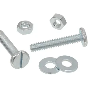 1953 - 1976 HOOD BUMPER STOP BOLT, NUT AND WASHER SET. #462026