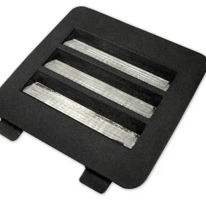 1984 -1996 Corvette Interior Courtesy Light Lens and Bezel - Coupe Left Hand Side #52148