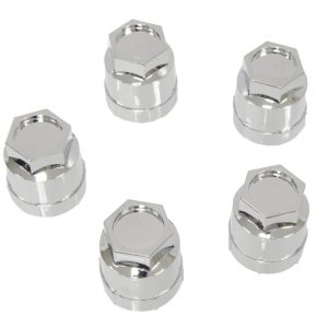 1985 - 1996 Wheel Lug Nut Cap - CHROME - Set of 5 #644047