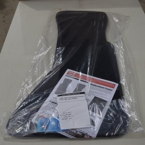 1988-1993 C4 Corvette Floor Mats – BLACK – No Logo - Cut Pile #CD1099