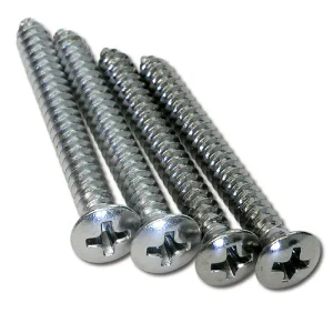 1968-1976 C3 Corvette Sunvisor Pin To Windscreen Frame Screws. - #K1050