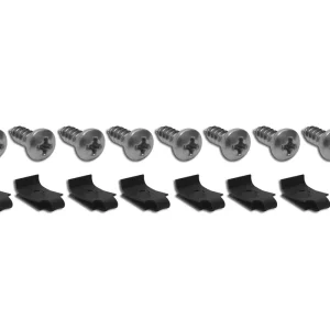 1970 -1973 C3 Corvette Exhaust Bezel Screws & J Nuts. 16 Piece Set - #K1152