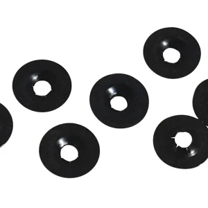 1968-1975 Corvette Rear Bumper Letters Pushnut Set - 8 Pieces - #K1504