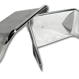 C3 1970-1973 Chevrolet Corvette Exhaust Bezels. Polished Stainless Steel – #X2019