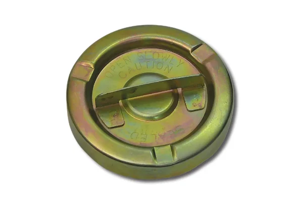 1970 -1974 C3 CORVETTE FUEL GAS PETROL TANK STANDARD CAP.  NON-VENTED  #X2451