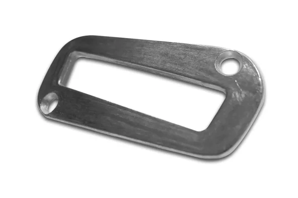1970 -1975 CORVETTE SEAT BELT SHOULDER HARNESS BEZEL. - LEFT hand side. #X2456