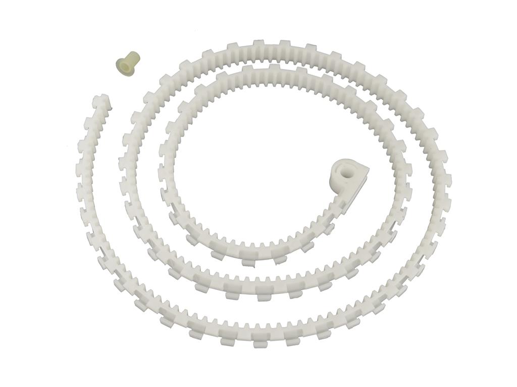 1984 - 1986 Corvette Power Window Regulator Ribbon - Replacement Flex Rack. #284078