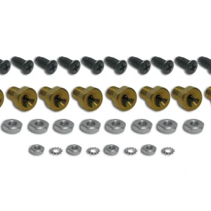 1970 -1982 SIDE ROCKER PANEL MOUNT REPAIR KIT. WITH SCREWS - #33751