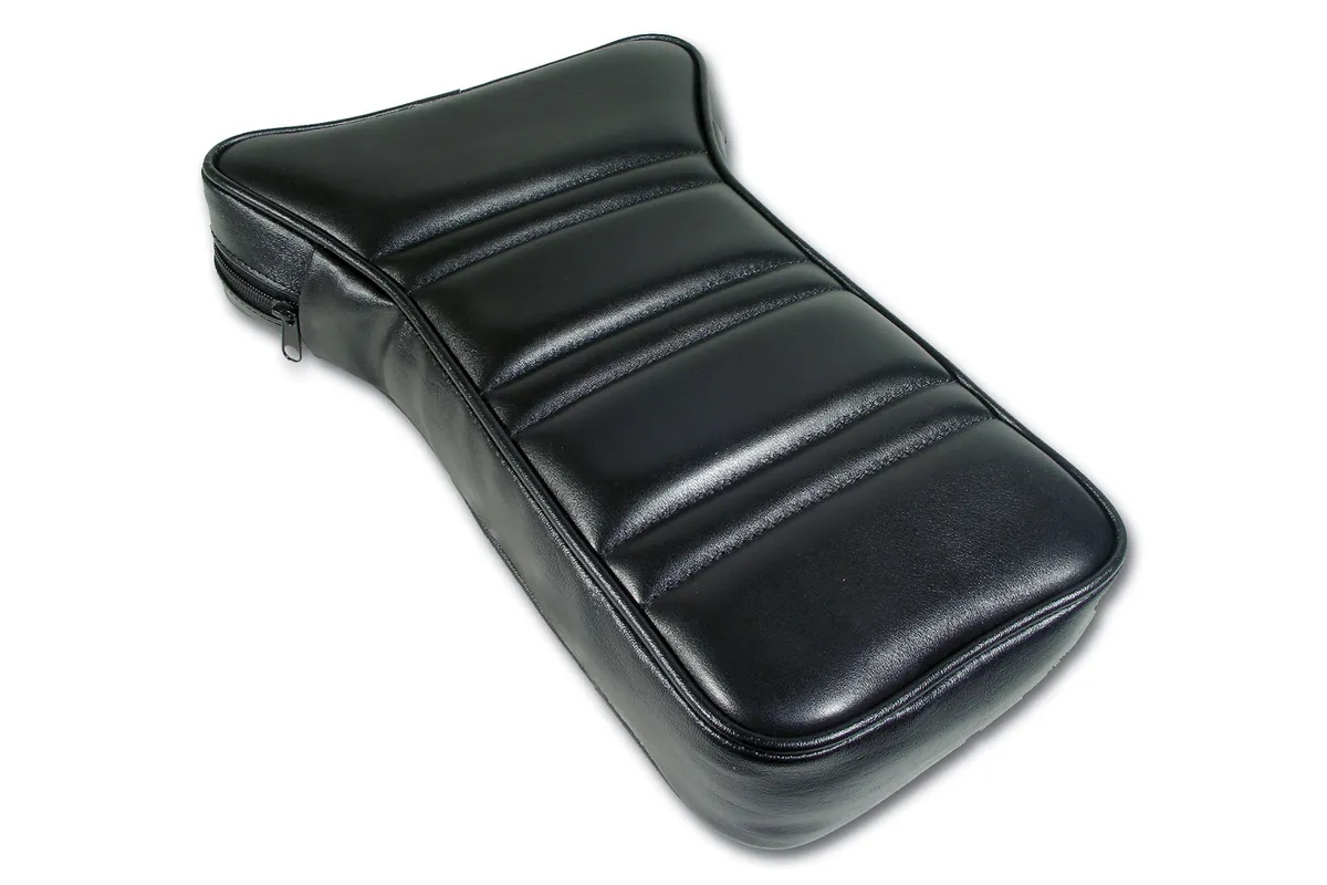 1972 -1978 C3 Corvette Reproduction Leather / Vinyl Centre Armrest – BLACK #424920