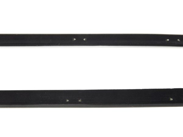 1969-1982 C3 Corvette Coupe Outer Door Belt Moldings – PAIR - Door Felts. #42578 - Image 2