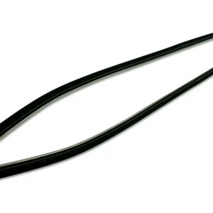 1969-1975 C3 Corvette Convertible - Outer Door Belt Moldings – PAIR - Door Felts. #42579