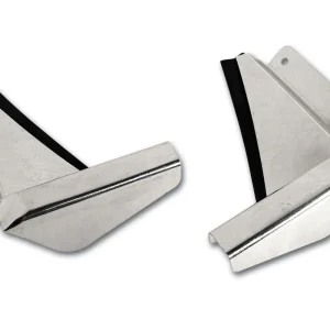 1978 to EARLY 1979 Model C3 CORVETTE DOOR SILL WATER DIVERTER - PAIR. #45018