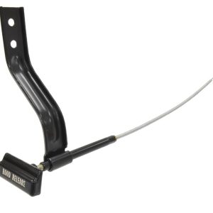 1968 - 1976 C3 Corvette Bonnet / Hood Release Cable - With Handle and Bracket #463040