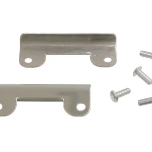 PLATE-STRIKER-DECK LID-CONVERTIBLE-WITH MOUNTING RIVETS-PAIR-68-75 #543060