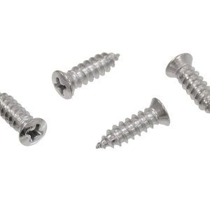 1966 -1969 Headrest Bar Bezel Screw Set. 4 Piece -#K1340