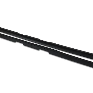 1984-1989 C4 - PAIR OF UPPER INNER DOOR TRIM PANEL FELT SEALS. #X2180