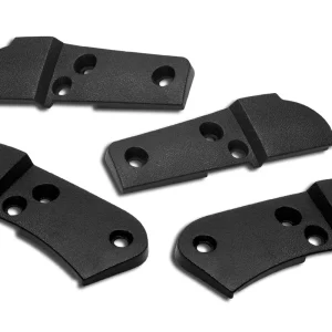 1978-1982 REPRODUCTION SEAT HINGE COVER SET - 4PC – UNPAINTED #X37670