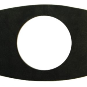 1968-1975 C3 CONVERTIBLE SOFTTOP REAR LATCH DECKLID BEZEL RUBBER GASKET  #E2184