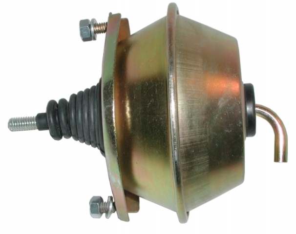 1971 - 1972 WINDSCREEN WIPER DOOR VACUUM ACTUATOR - WITH CURVED TUBE. #E3735