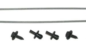 STRAPS-REAR COMPARTMENT LIMIT-USA-PAIR-79L-82 #EC297