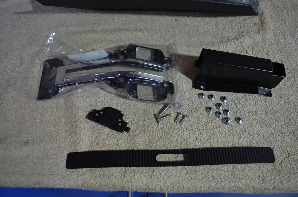 1968-1976 C3 CORVETTE EMERGENCY / PARKING BRAKE CONSOLE INSTALLATION KIT. #EC511