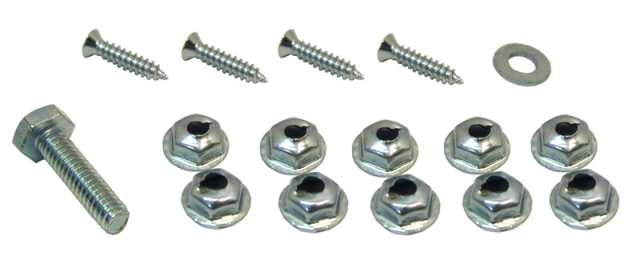 1968-1976 C3 CORVETTE EMERGENCY / PARKING BRAKE CONSOLE INSTALLATION KIT. #EC511 - Image 6