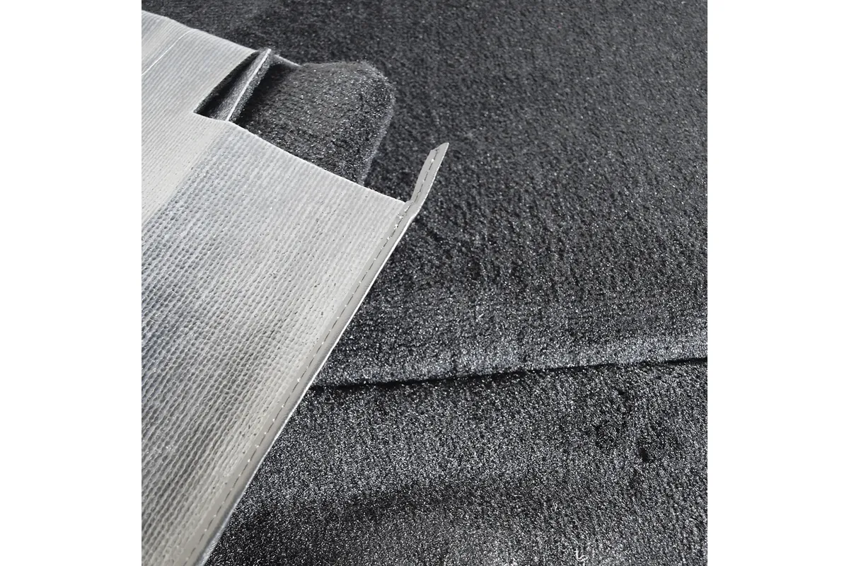 1971-1975 Corvette Coupe Automatic Complete Carpet Set – BLACK Cutpile - #ACC22568